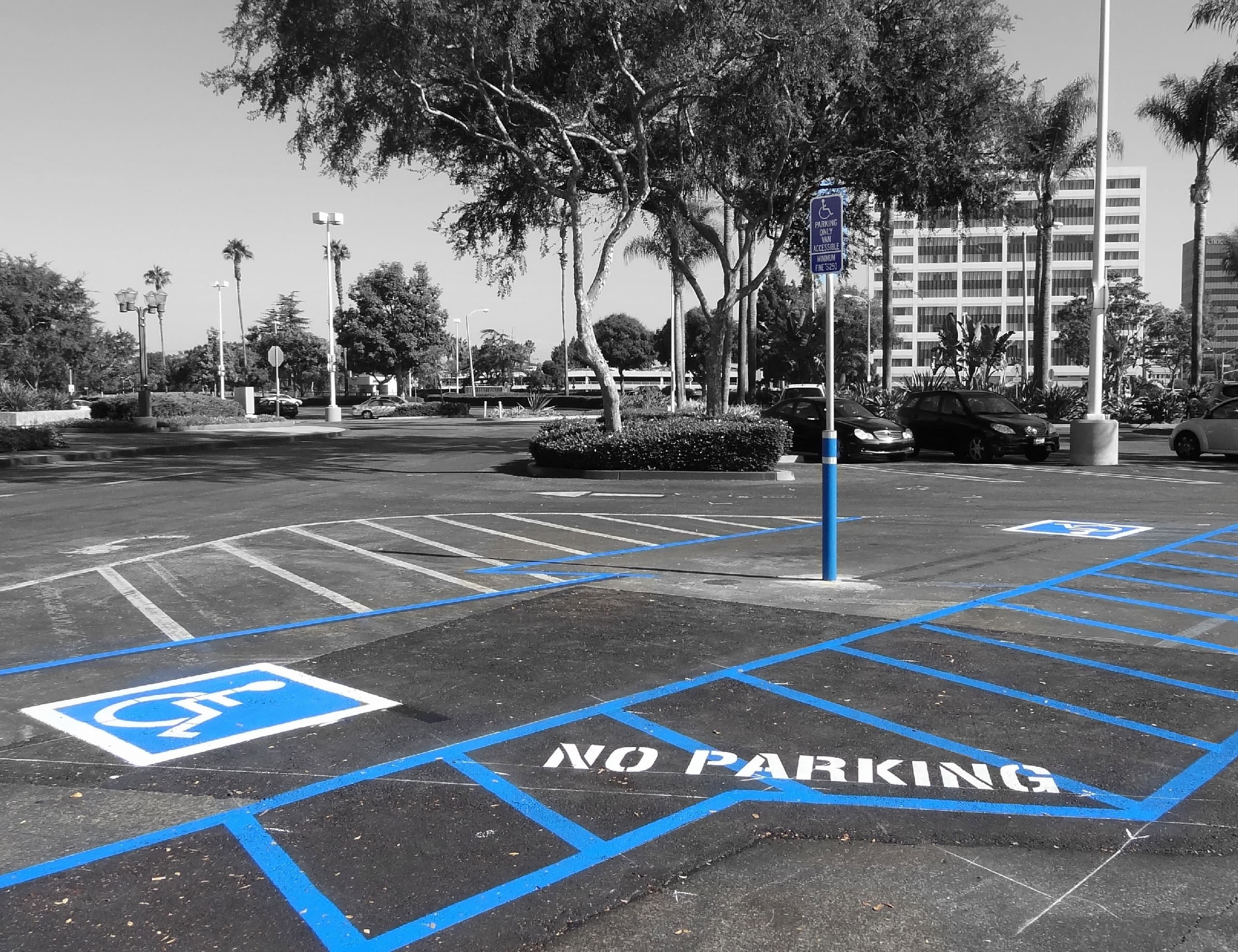 Parking Lot Striping in Mansfield, TX
