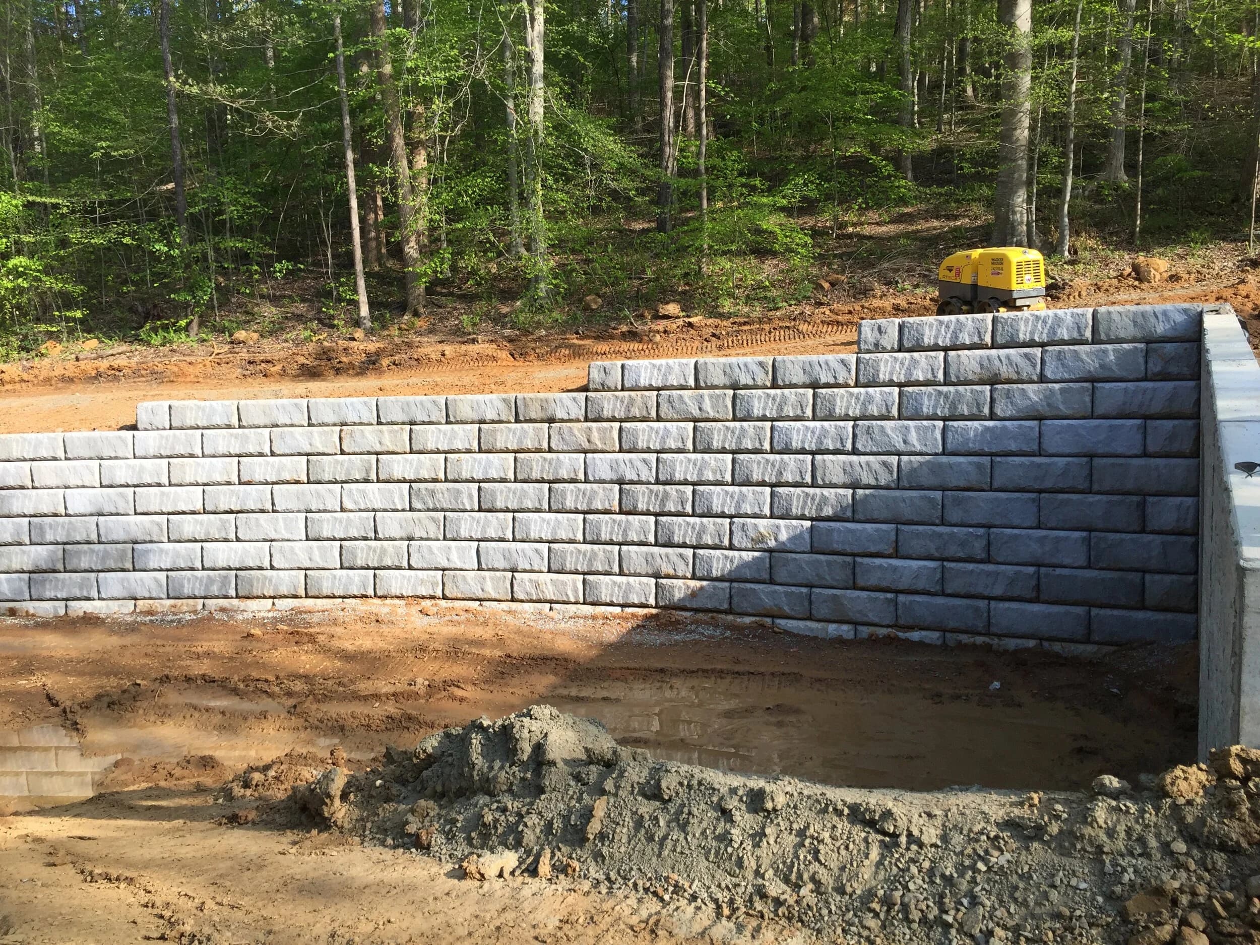 Retaining Wall Construction in Mansfield, TX